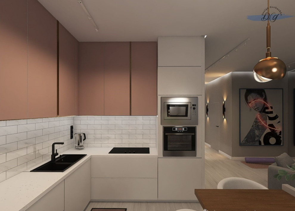 Двухкомнатная квартира для молодой девушки