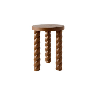 Braided Side Table Walnut - Threshold™ designed with Studio McGee