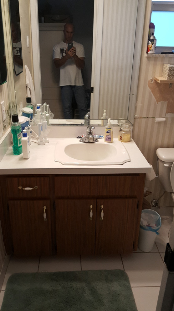 small bathroom reno