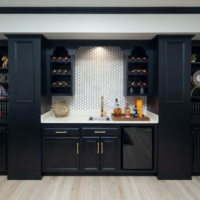 Porter Ranch Farmhouse Country Home Bar Other by Graig Cady