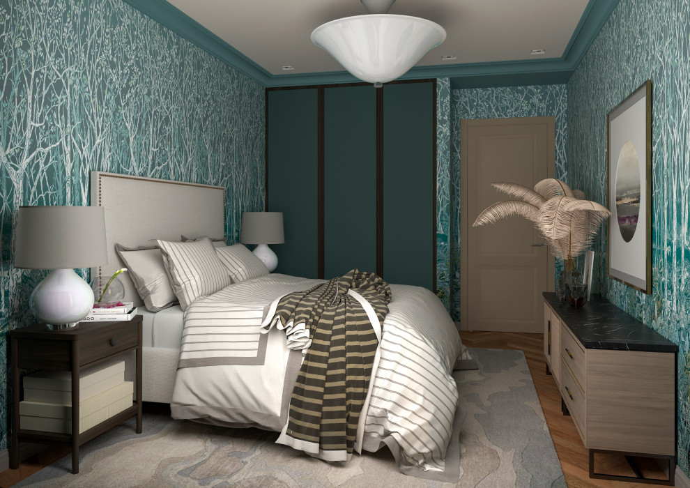 Дизайн четырёхкомнатной квартиры в ЖК Тушино-2018