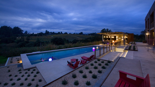 orchard pavilion minimalistisch-pools
