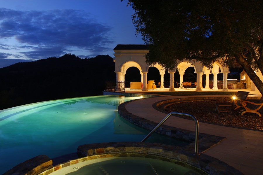 Pool - mediterranean pool idea in San Francisco