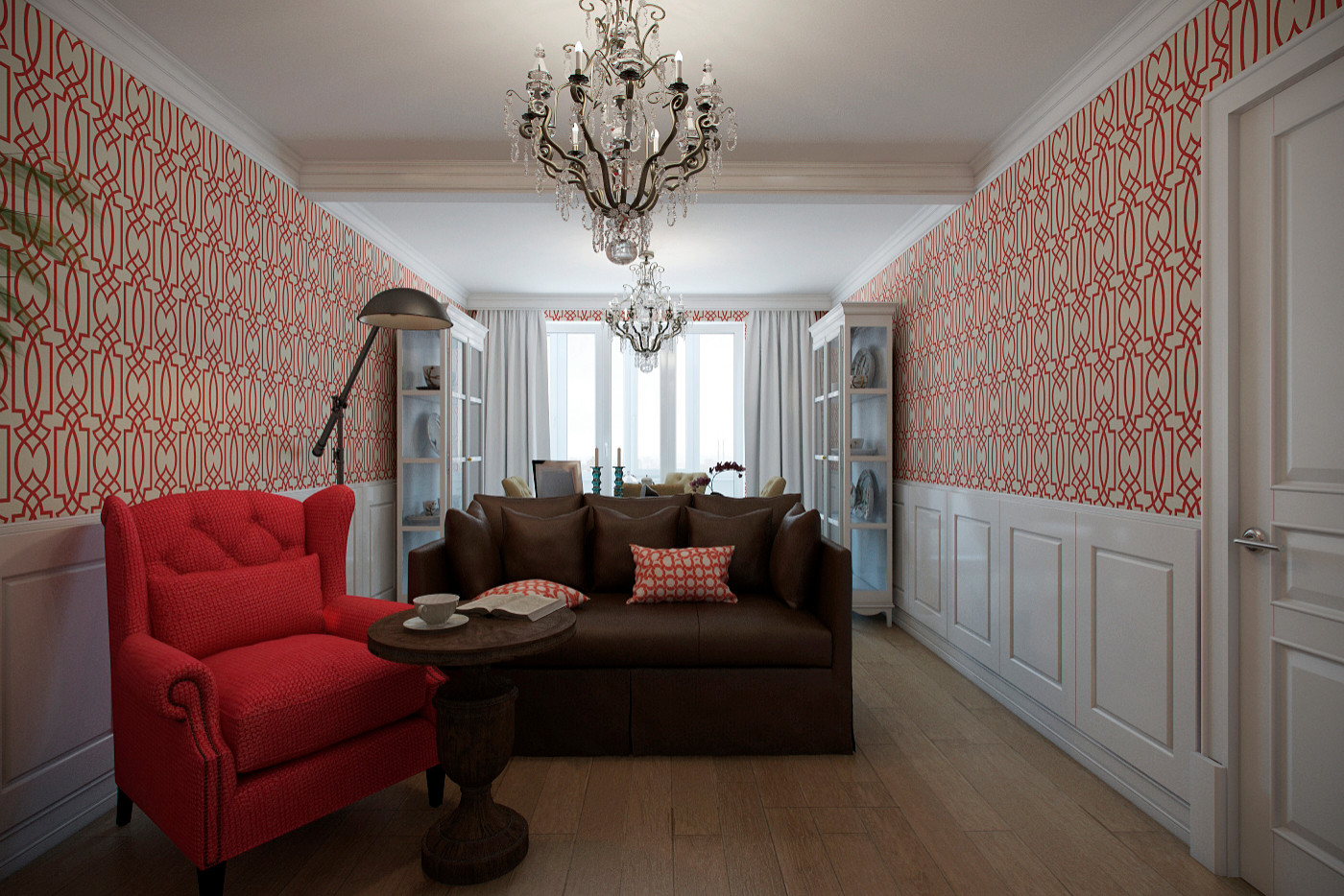 ГОСТИНАЯ В МОСКОВСКОЙ КВАРТИРЕ