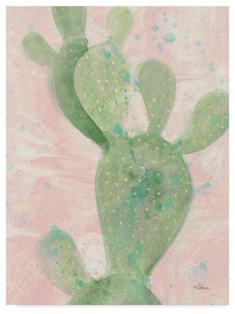 Albena Hristova 'Cactus Panel II' Canvas Art