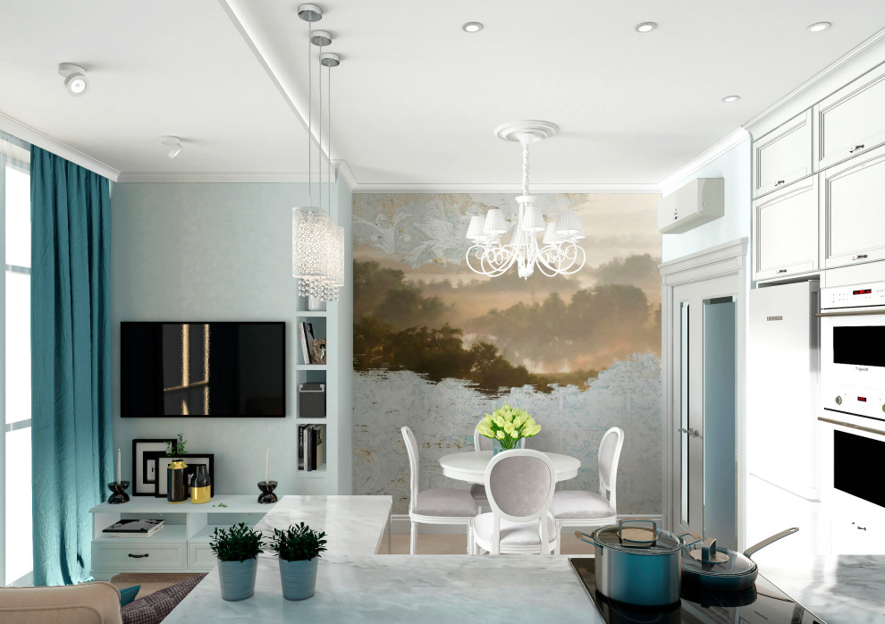 Дизайн проект однокомнатной квартиры