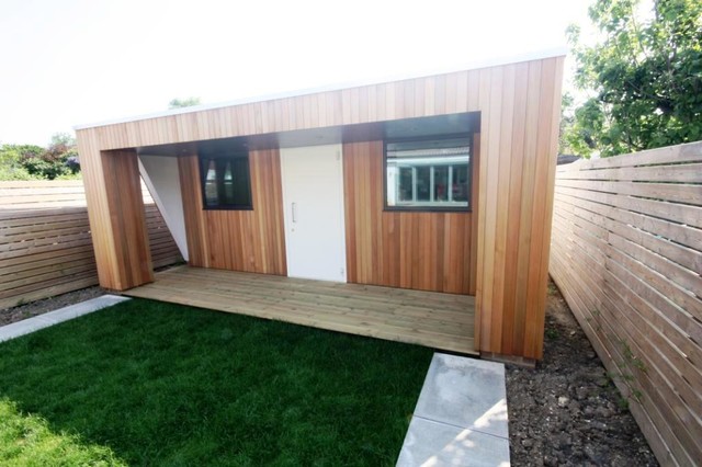 Ultimate music / recording studio - Contemporary - Garden Shed and