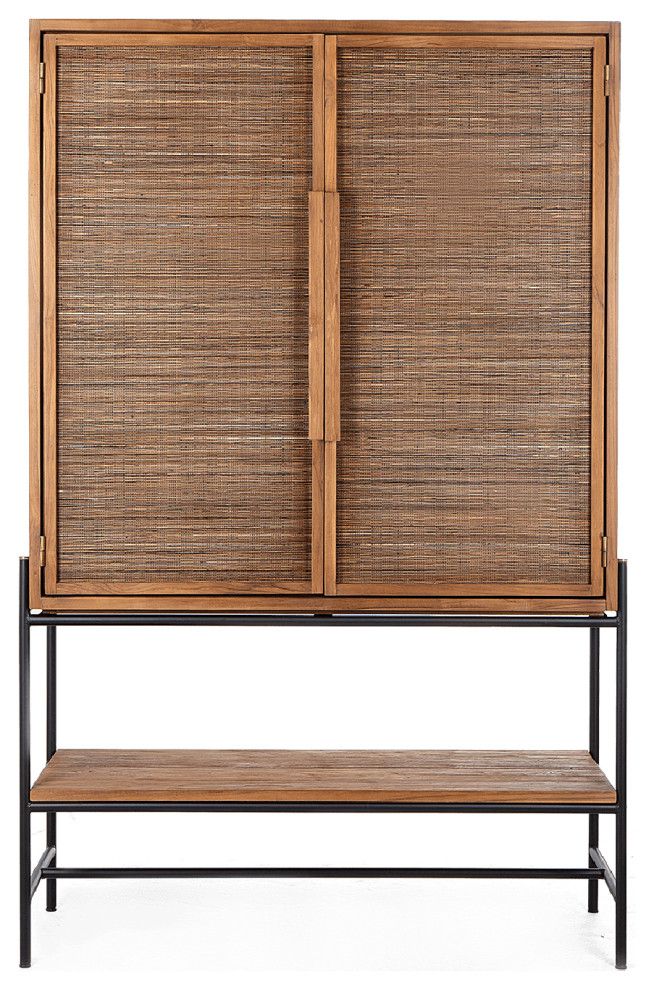 Coconut Leaf And Teak dBodhi Coco Tropical Storage by OROA