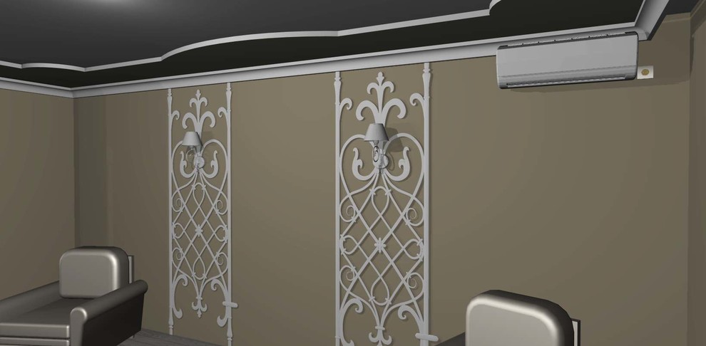 Варианты отделки гостиной