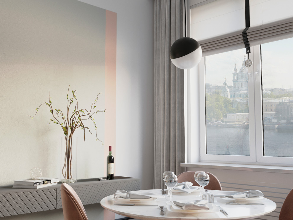 Дизайн-проект трехкомнатной квартиры в ЖК "Платинум"