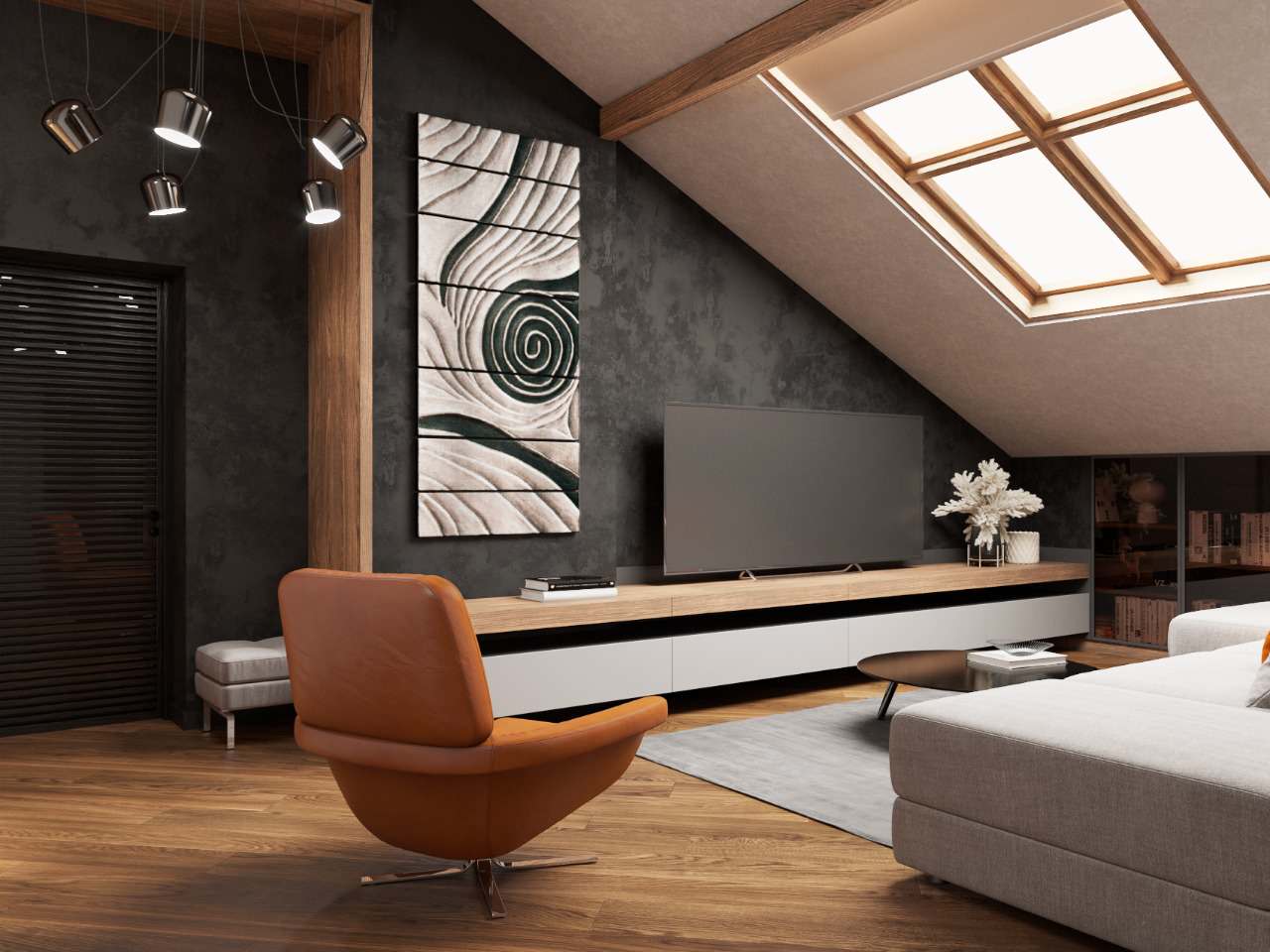 Квартира на мансардном этаже