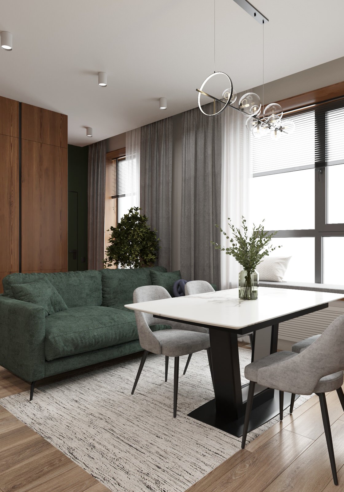 Кухня-гостиная