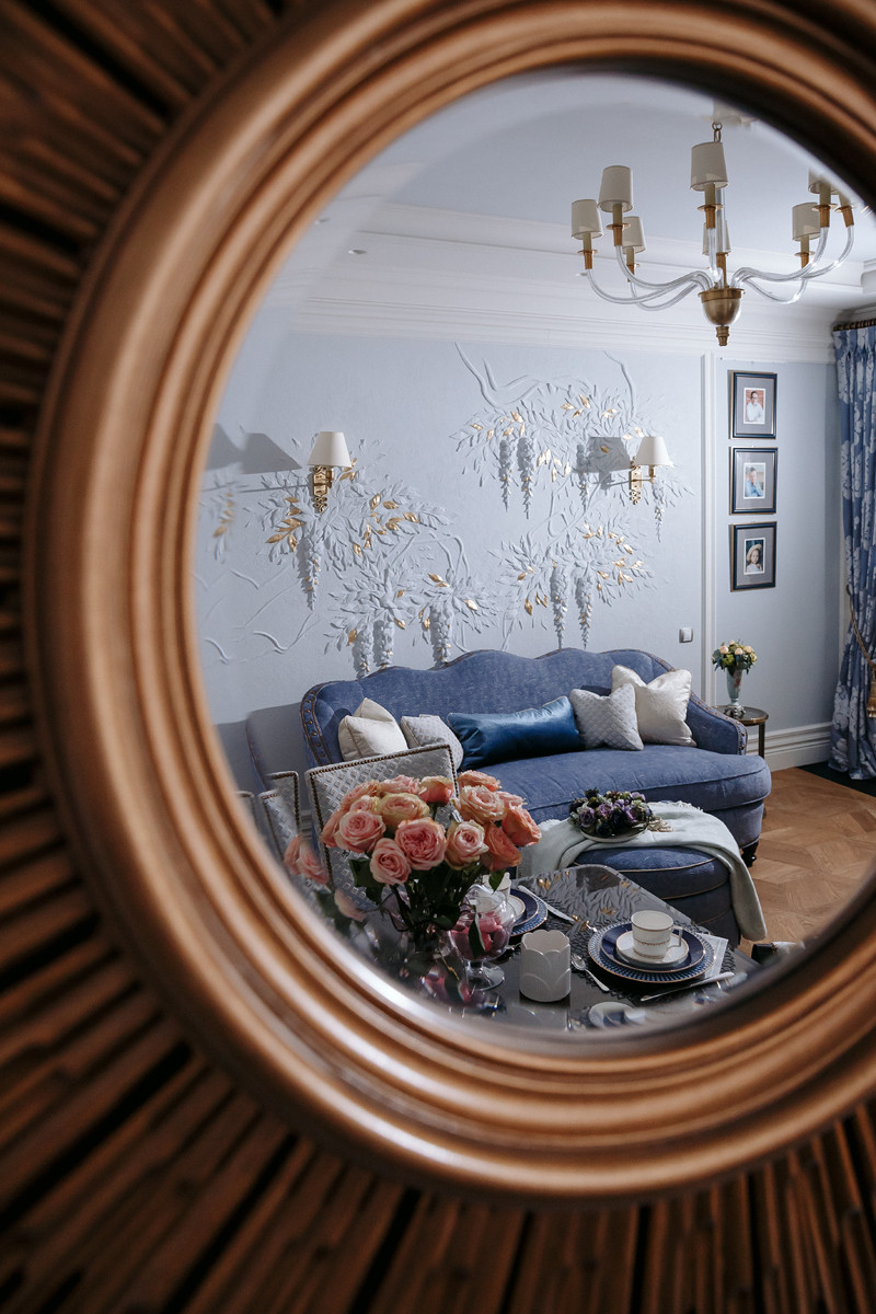 Американская классика на Крестовском острове.ЖК Привилегия 107м2