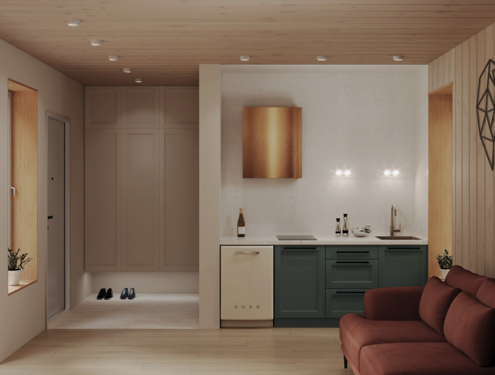 Дизайн-проект загородного дома отдыха для краткосрочной аренды