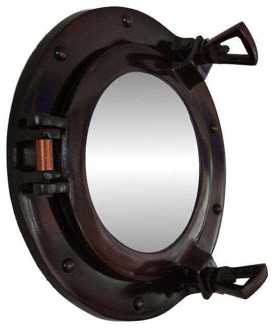 Deluxe Class Porthole Mirror 8 Beach Style Wall Mirrors By Deluxe Class Porthole Mirror 8