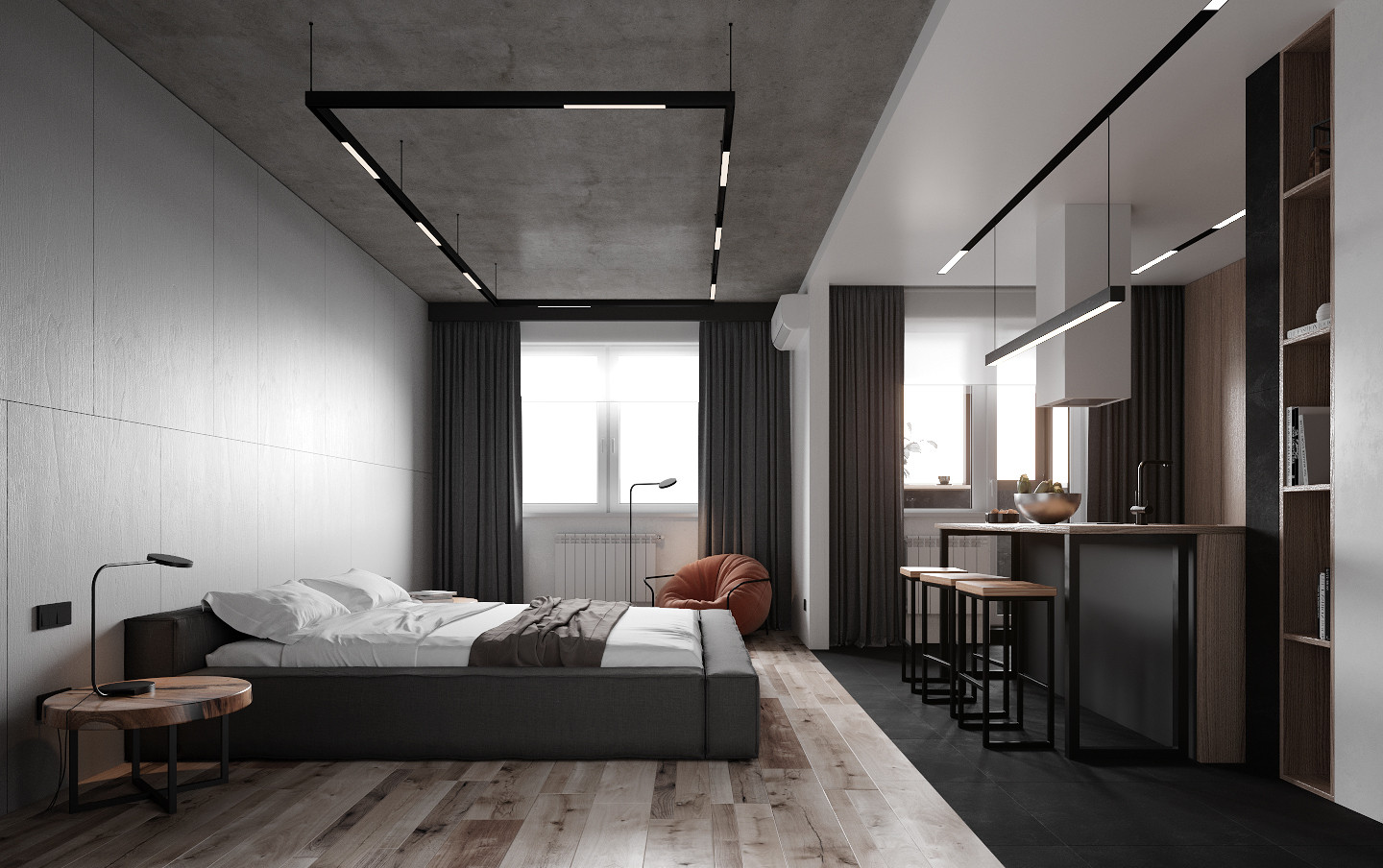 Квартира молодого программиста