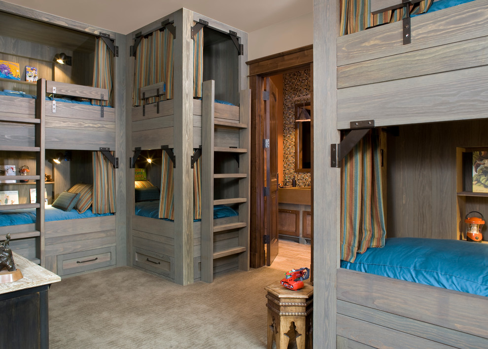 Colorado Ranch Home - Rustic - Kids - Denver - by Design House, Inc