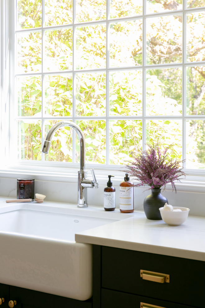 Kitchen - transitional kitchen idea in Chicago
