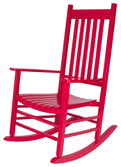 Vermont Porch Rocker, Chili Pepper Red