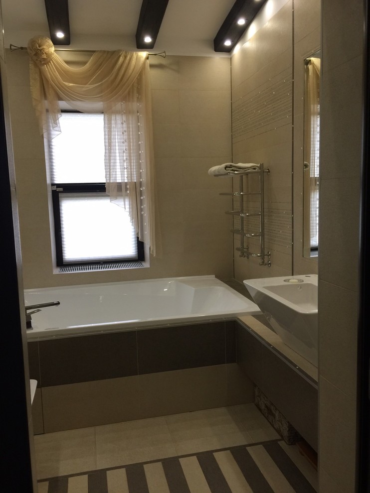 Ванная комната в интерьере СЕРЕБРО и ЗОЛОТО