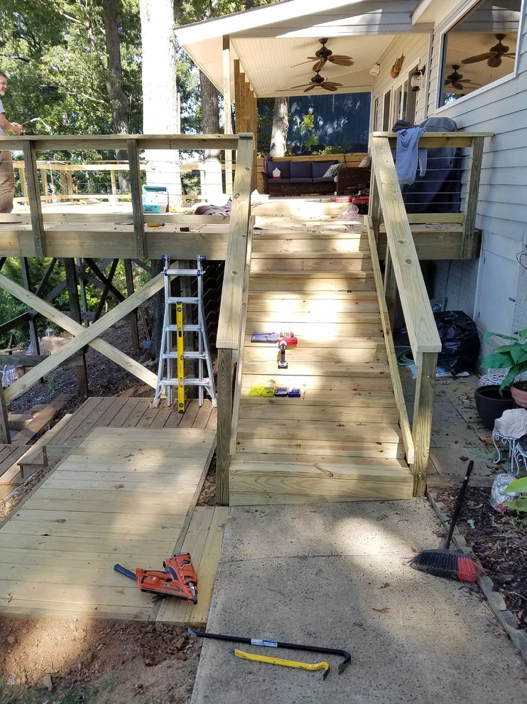 Lininger Deck rebuild