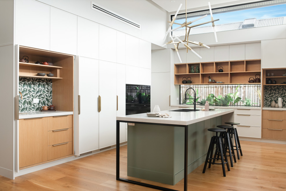 Heritage home with Modern Renovation - Contemporary - Kitchen - Sydney ...