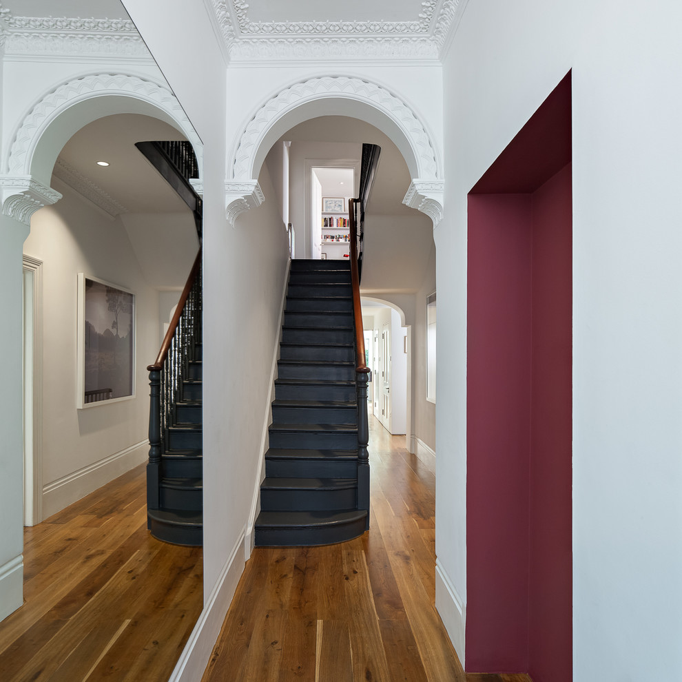 This is an example of a modern hallway in London.