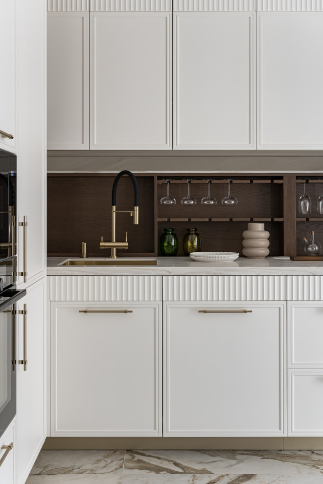 Фото кухни-гостиной в ЖК Ньютон