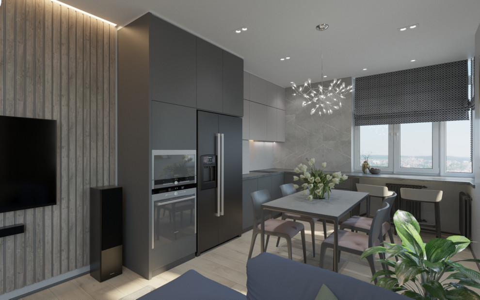 Двухуровневая квартира в ЖК Новые горизонты на Пушкина