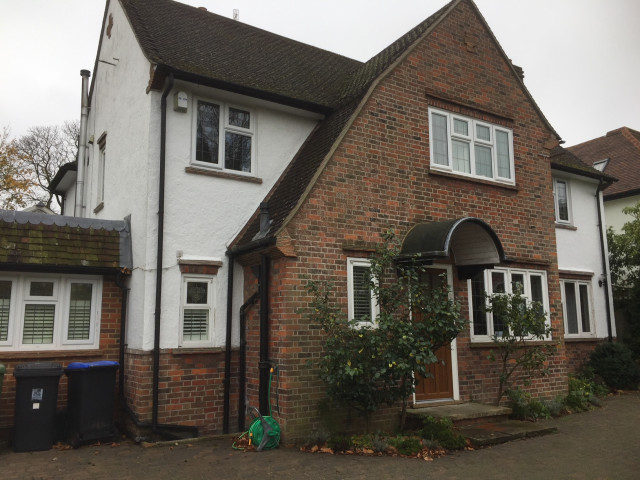 Ashwood Rd, Woking amerikansk-craftsman-hus-og-facade