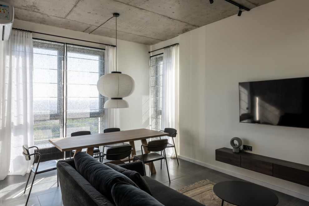 Монохромные апартаменты