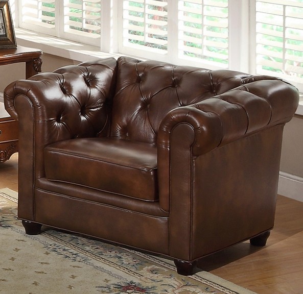 Arcadian Premium Italian Leather Armchair