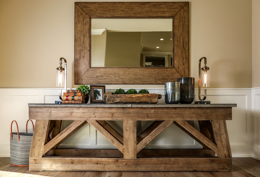 4800 Sq. Ft. Northwest Farmhouse Showcase Home - Farmhouse - Hall ...