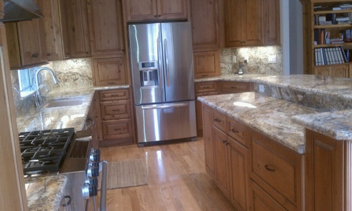This is an example of a kitchen in San Diego.