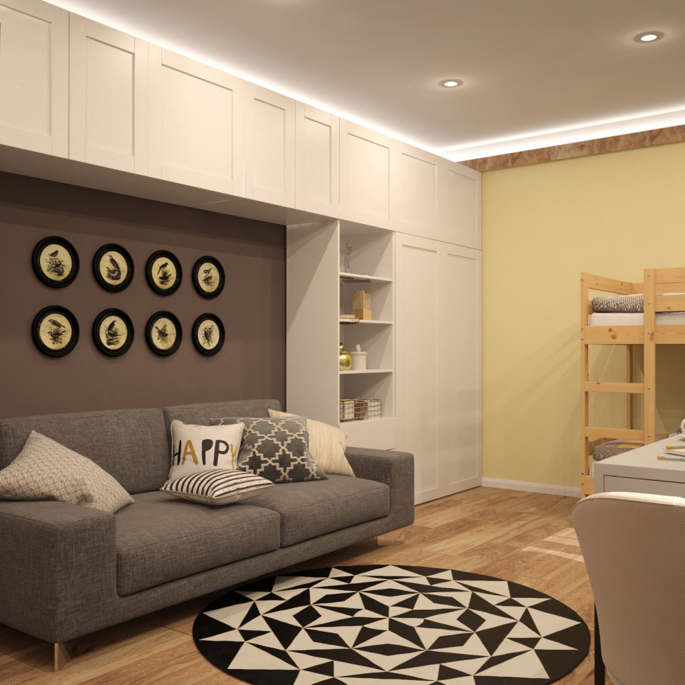 Неболчи, типовая квартира с индивидуальной детской