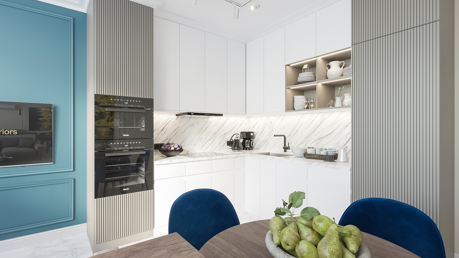 Двухкомнатная квартира для успешного молодого человека