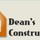 Dean's Construction