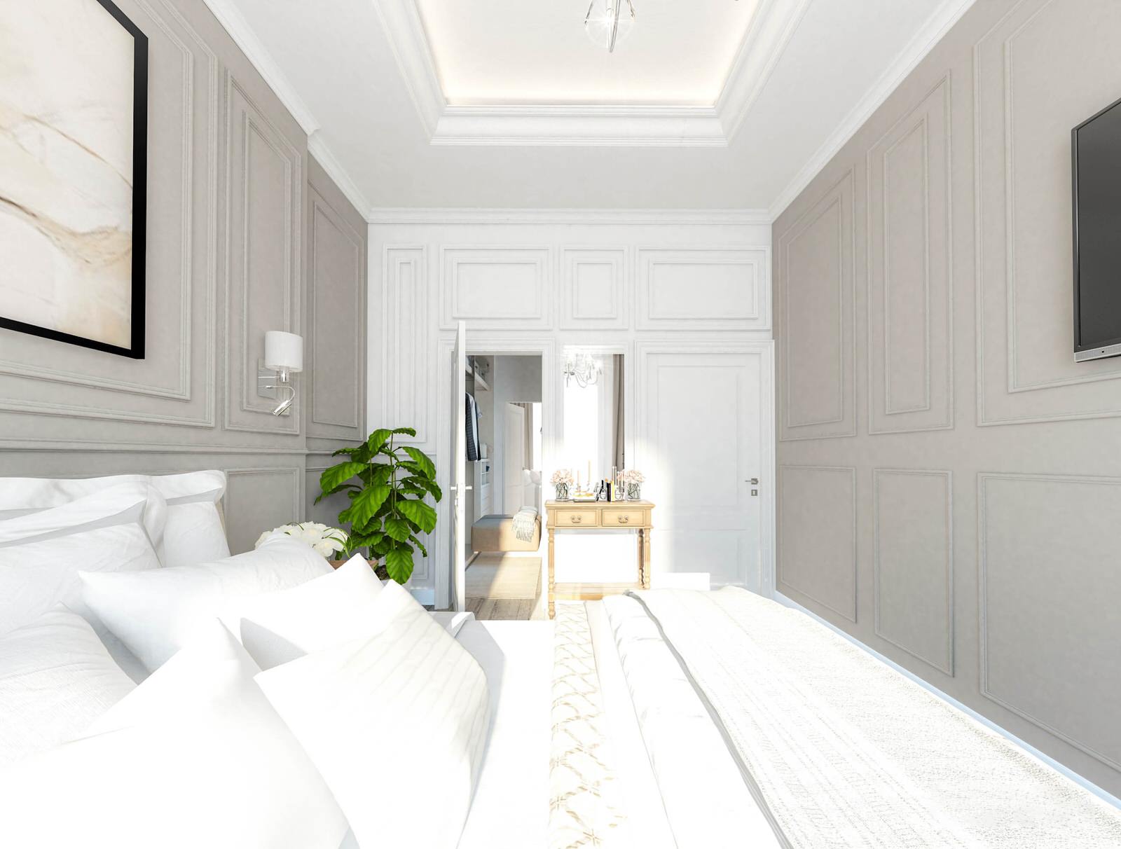 Квартира для многодетной семьи в стиле НЕОКЛАССИКА