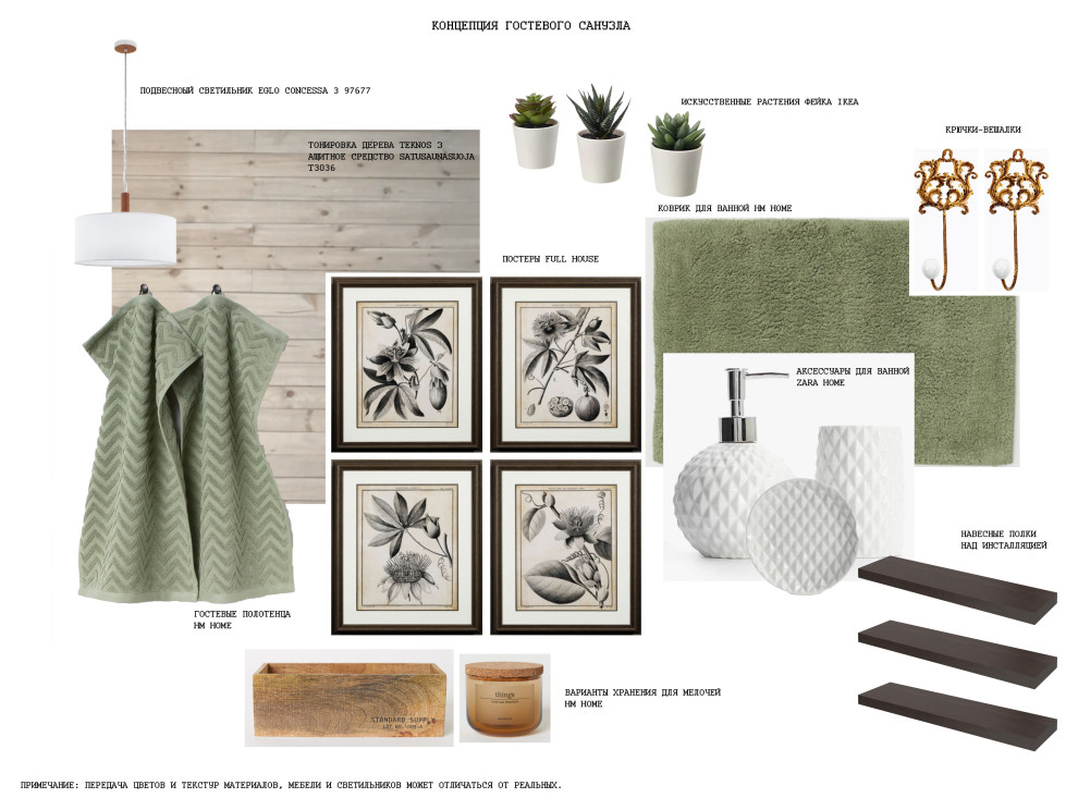 Проект по декорированию коттеджа