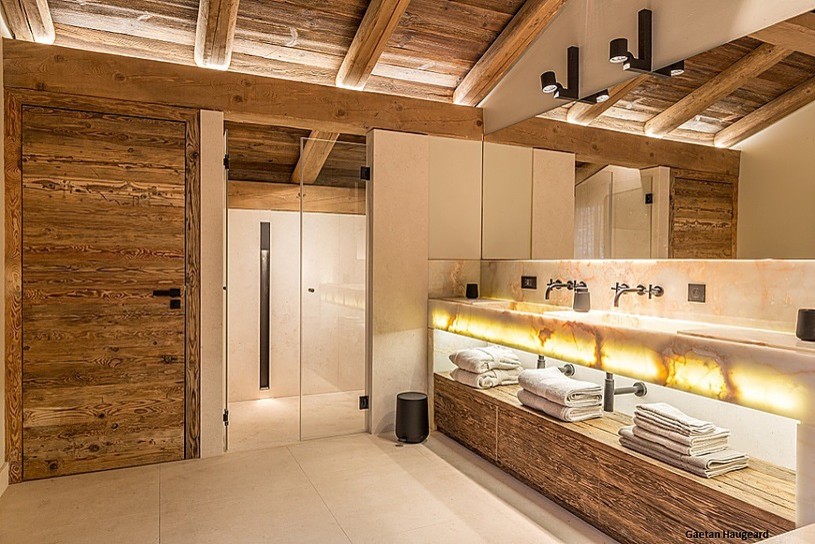 AGENCEMENT CHALET DE MONTAGNE - MEGEVE
