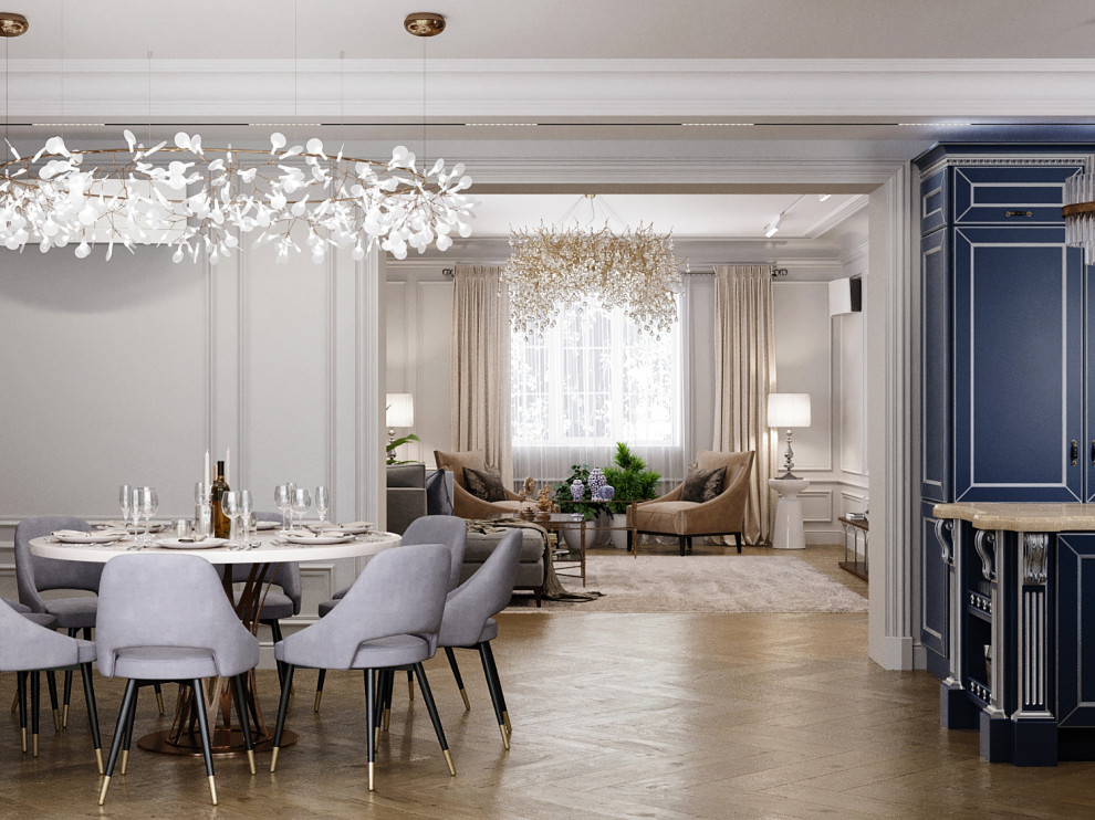 Гостиная в частном доме