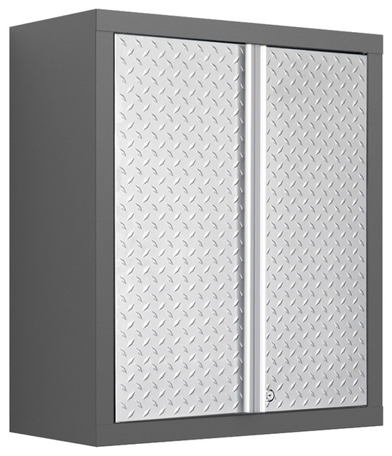 NewAge Products Bold Diamond Plate Wall Cabinet