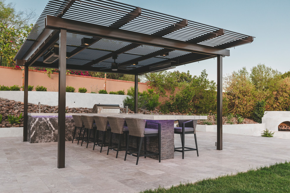 Trendy patio photo in Phoenix