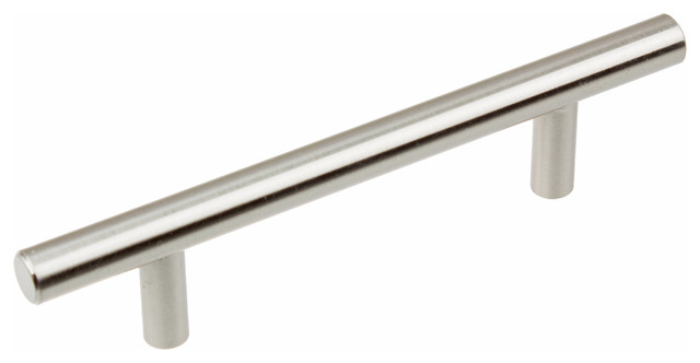 Modern Furniture Hardware gliderite 6" solid steel finish 3" cc cabinet bar pulls - modern Modern Furniture Hardware gliderite 6" solid steel finish 3" cc cabinet bar pulls - modern