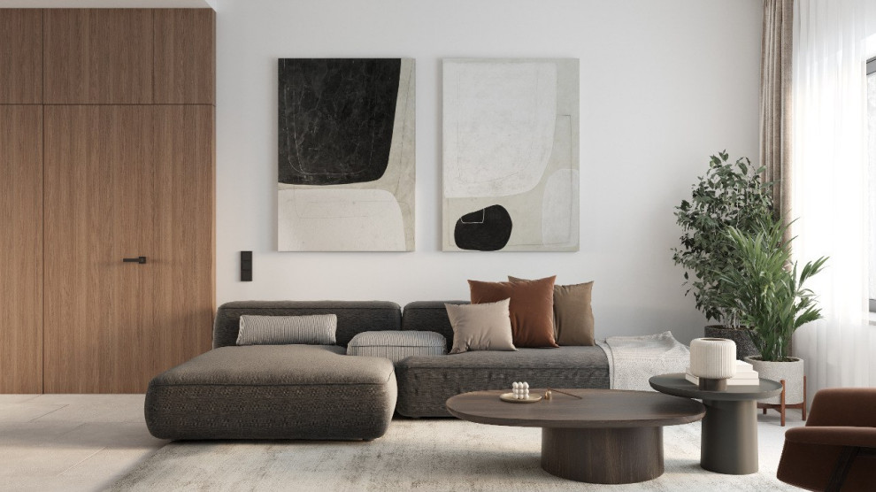 Интерьер загородного дома в Ленинградской области