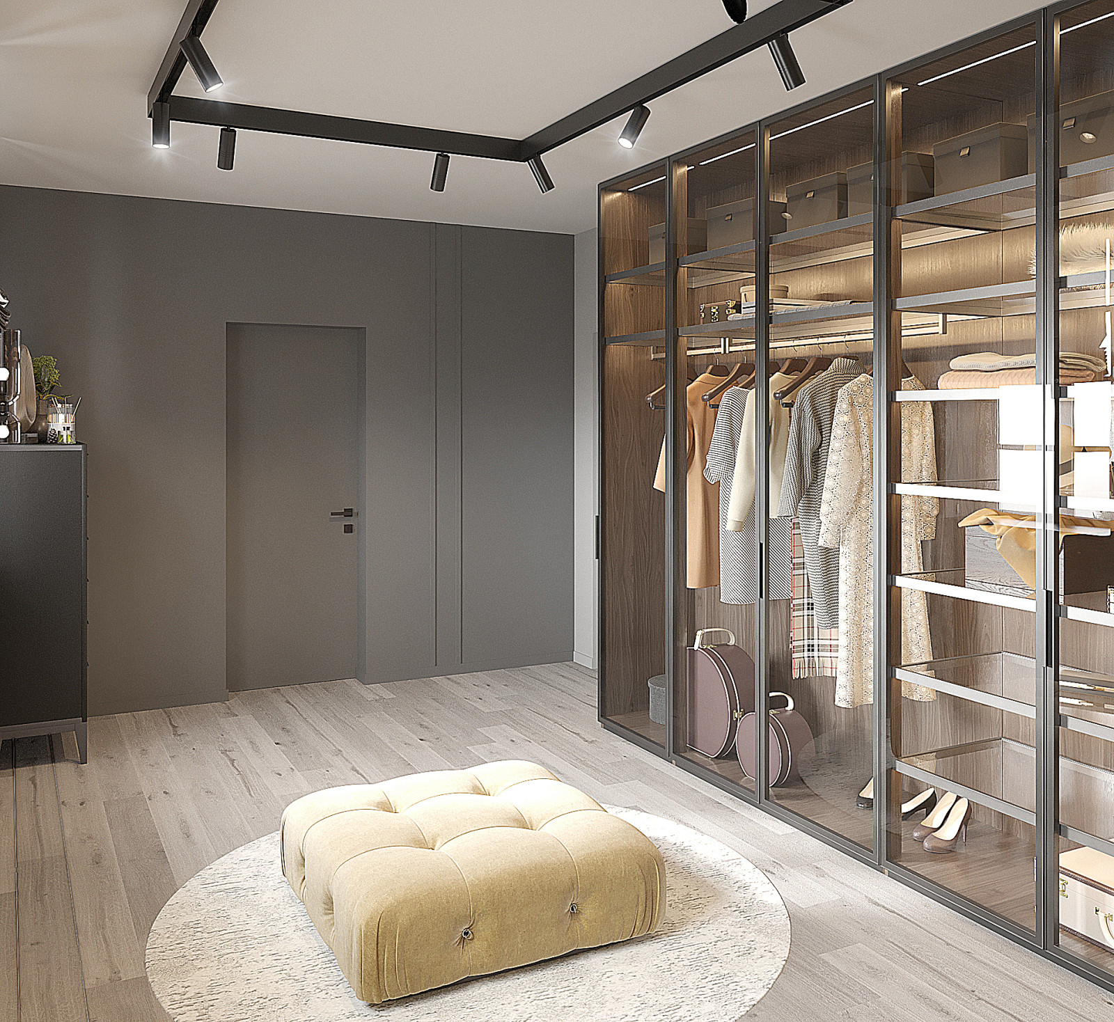 Дизайн-проект дома в загородном клубе "Серебряный остров"