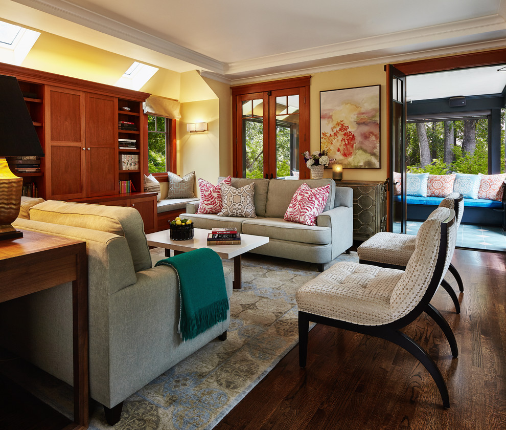 Inspiration for a transitional home design remodel in San Francisco