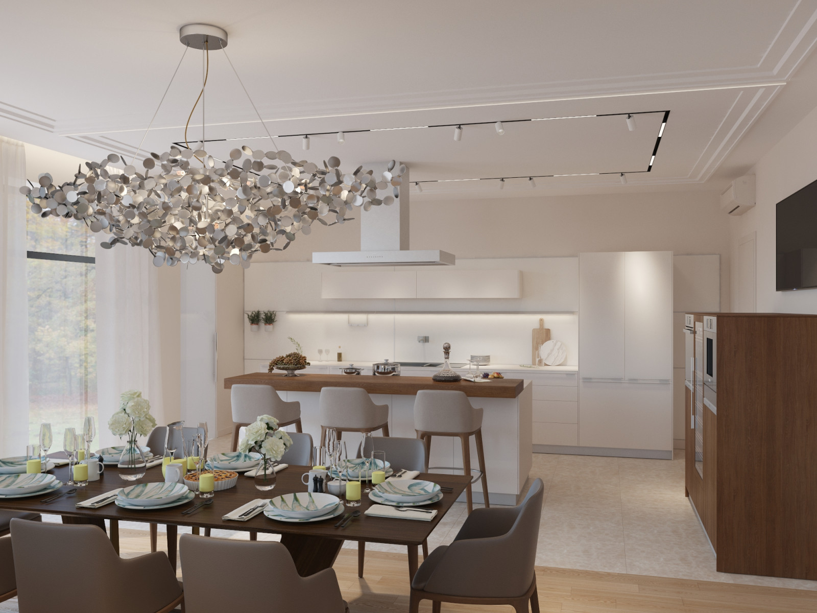 Интерьер загородного дома в Абакане.