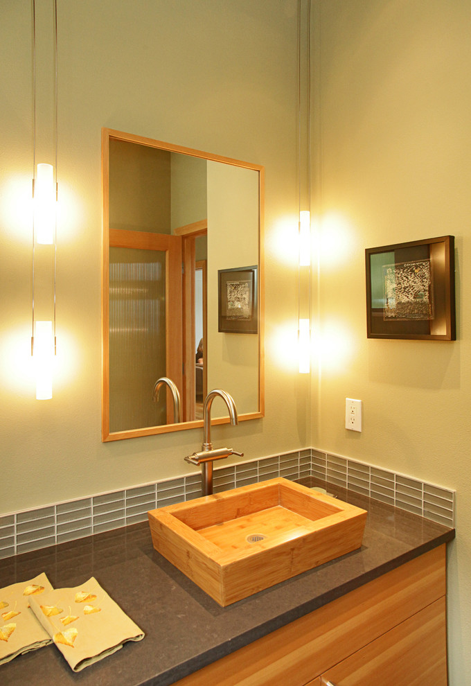 Contemporary bathroom in Seattle.