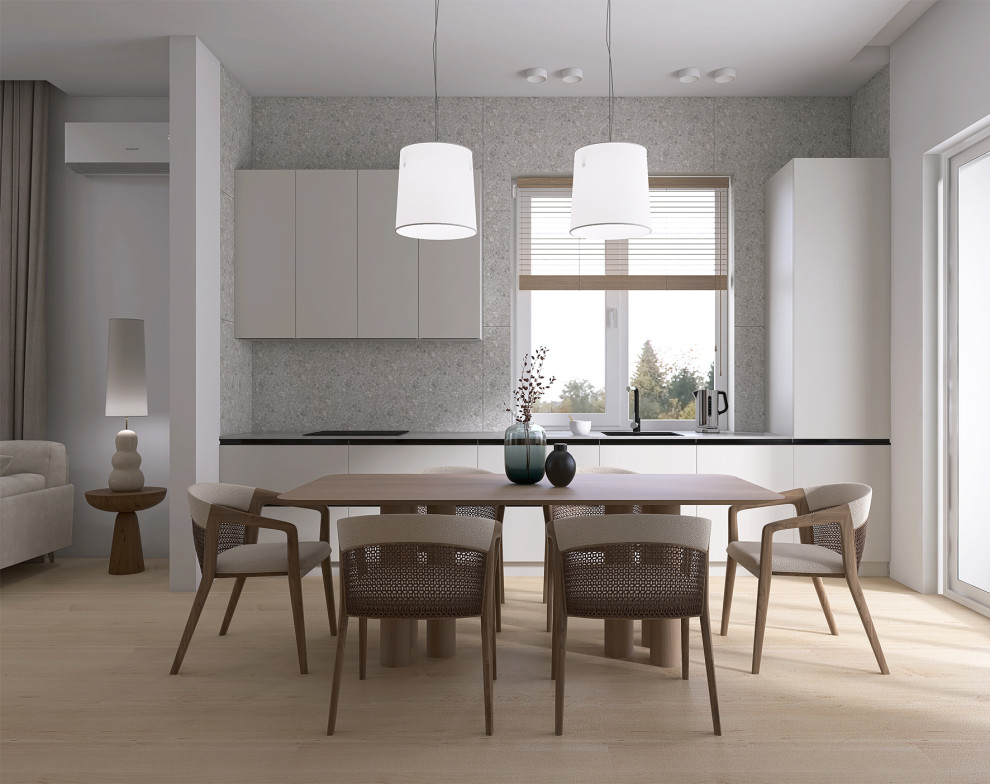 Кухня-гостиная "Дом Небесная"